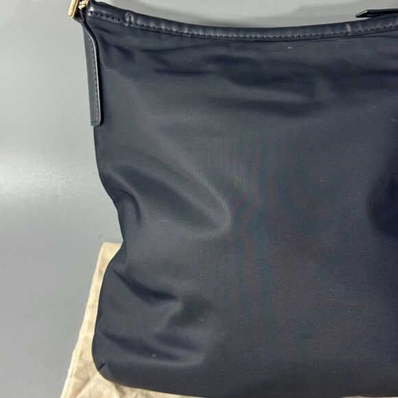 Authentic TORY BURCH Black Nylon Leather Shoulder Bag - Picture 8 of 15